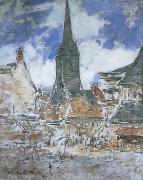 Claude Monet The Bell-Tower of Saint-Catherine at Honfleur Spain oil painting artist